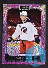 2021-22 O-Pee-Chee Platinum Violet Pixels #32 Patrik Laine 123/299